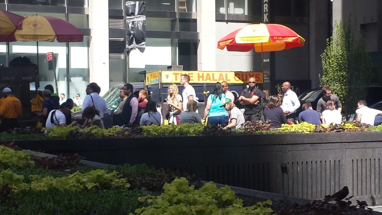 Long lines...it must be good. It was!